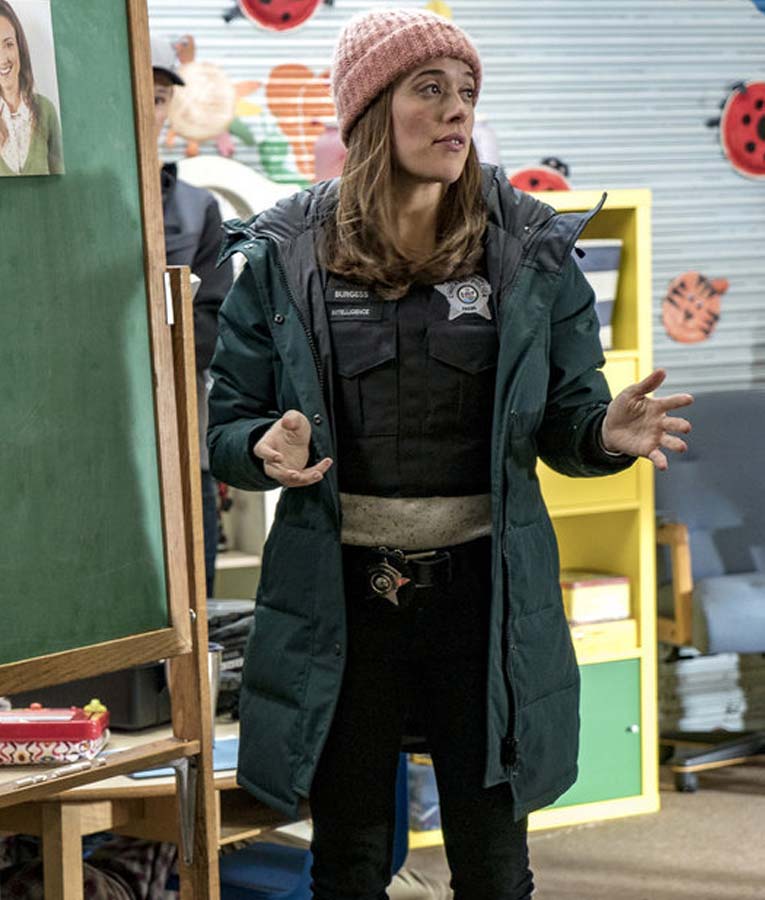 Chicago P.D. Erin Lindsay Coat With Hood