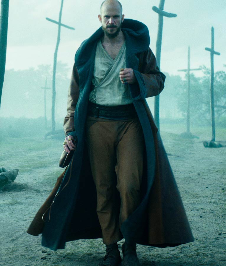 Cursed Gustaf Skarsgård Coat