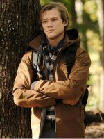 Lucas Till Angus MacGyver Cotton Jacket