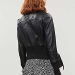 Arrow S08 Laurel Lance Leather Bomber Jacket