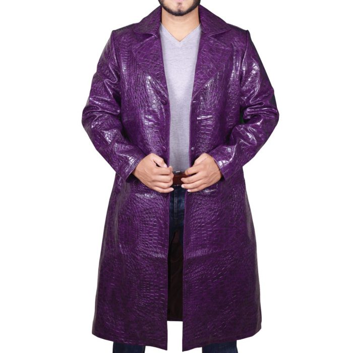 Suicide Squad Joker Crocodile Coat