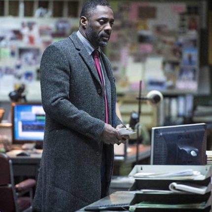 Idris Elba John Luther Coat