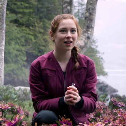 Lost In Space Mina Sundwall Red Jacket