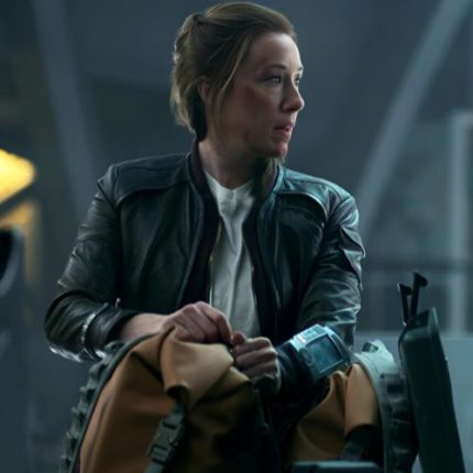 Molly Parker Lost In Space Leather Jacket