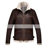 Resident Evil 4 Shearling Leather Jacket