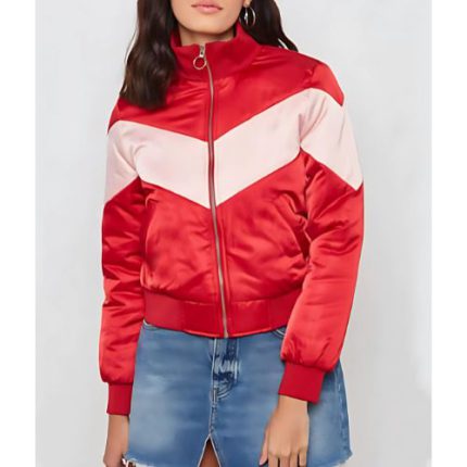 Serena Baker Spinning Out Bomber Jacket