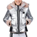 Spinning Out Mandy Davis Puffer Jacket