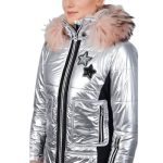 Spinning Out Mandy Davis Puffer Jacket