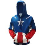 The Avengers Captain America Pull Over Hoodie