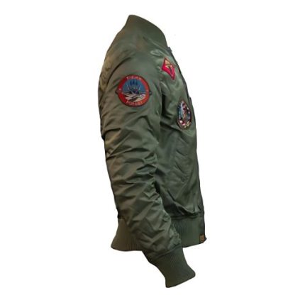 Top Gun Ma-1 Bomber Jacket With Patches