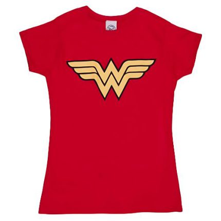 Wonder Woman Cotton Red Shirt