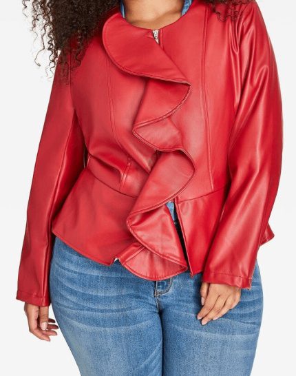 Queen Latifah Star S02 Ruffle Jacket